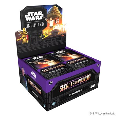Star Wars: Unlimited - Secrets du Pouvoir- Booster Display (FR) ^ Q4 2025