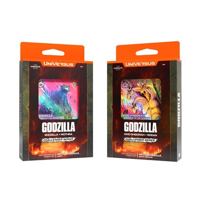 Godzilla: Challenger Series Display (4 un.) (EN)