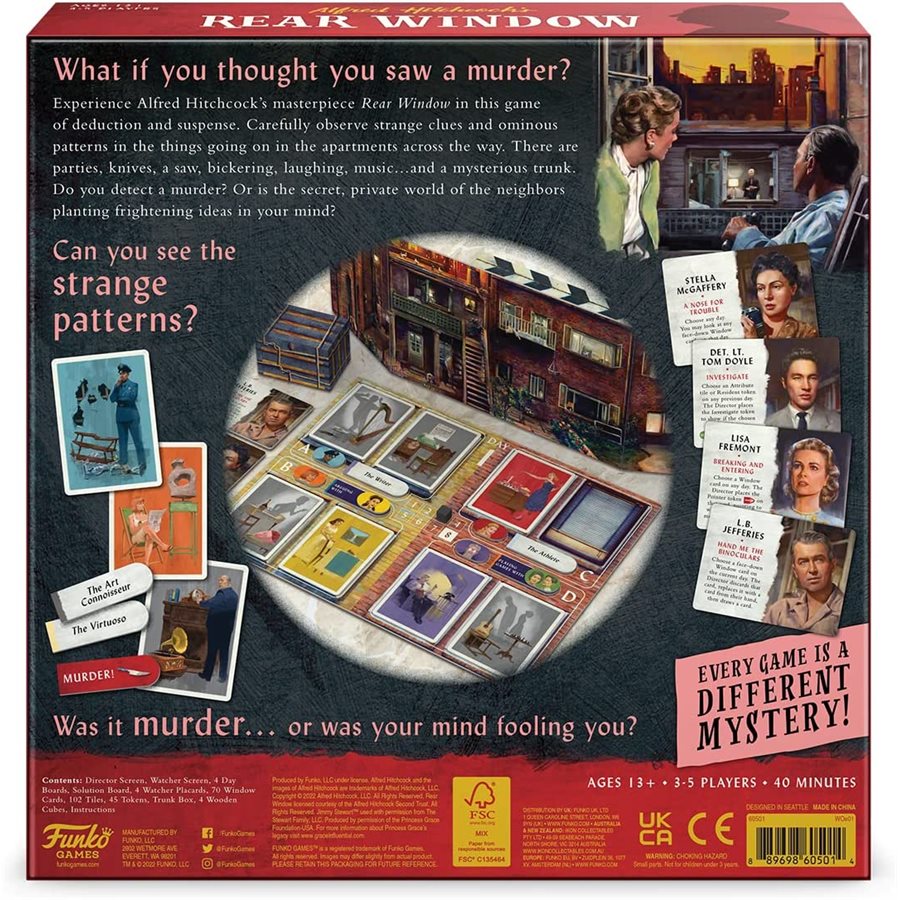 Alfred Hitchcock's Rear Window (EN)